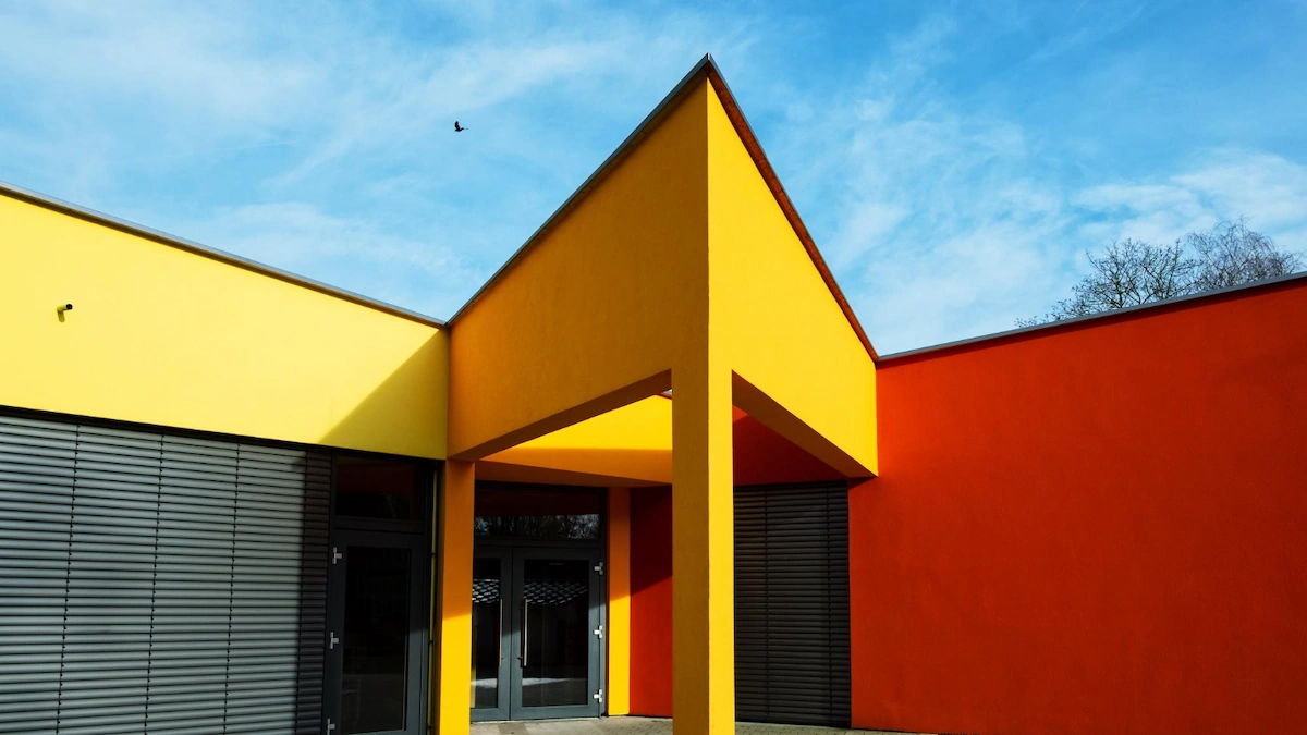 Rumah Minimalis Geometris Modern